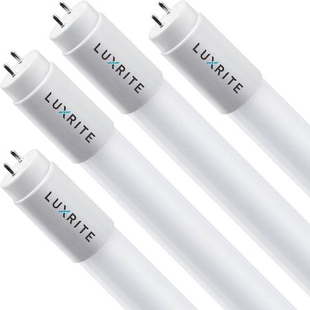 T8 LED Tube Light Bulbs 13W (32W Equivalent) 1900LM 6500K Daylight Type A+B G13 Base 4-Pack
